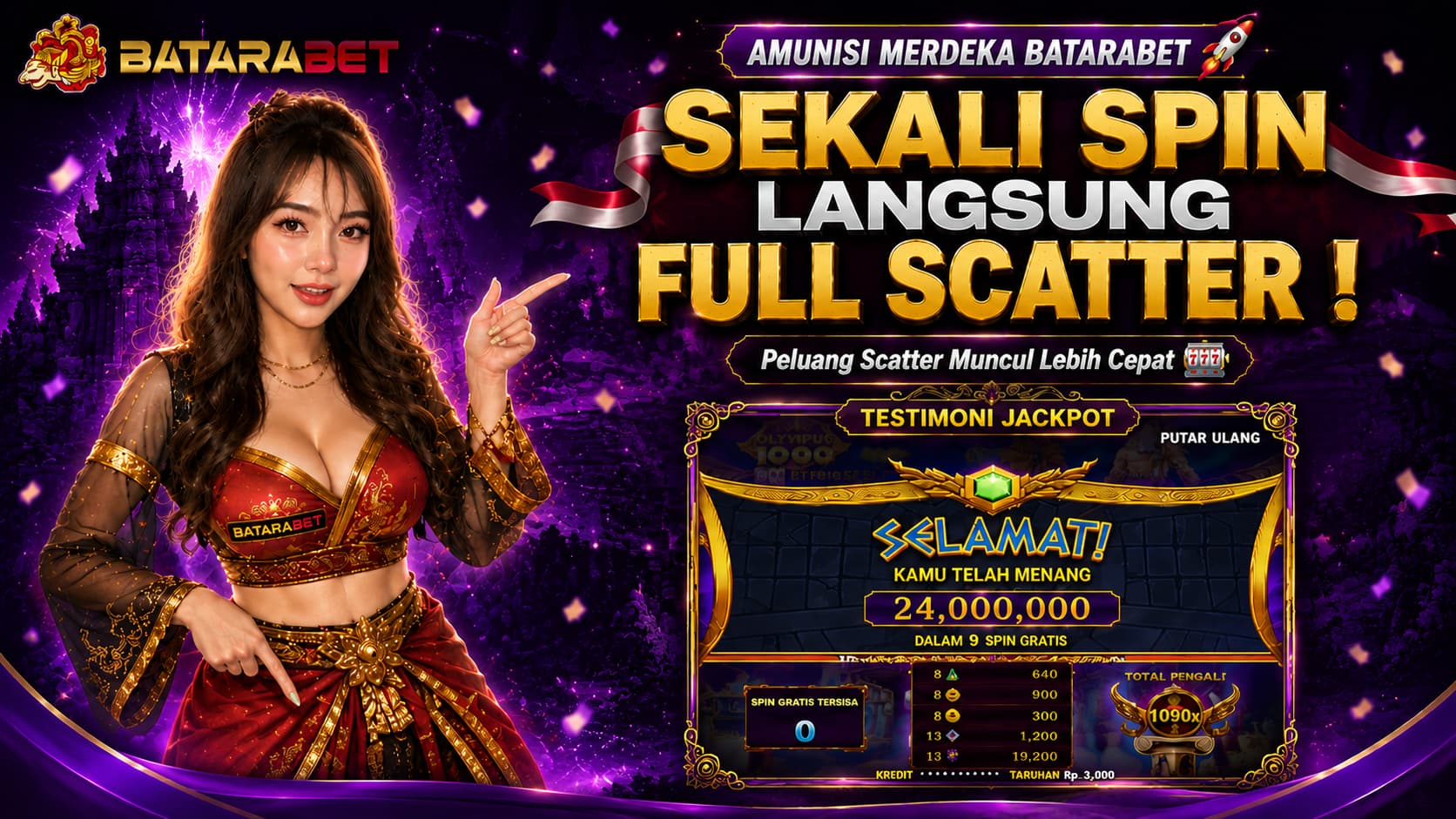 Pilihan game berhadiah saldo dari One Gaming